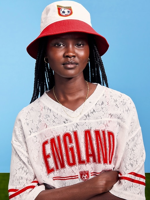 Image number 1 showing, FIFA World Cup 26™ England Bucket Hat for Adults
