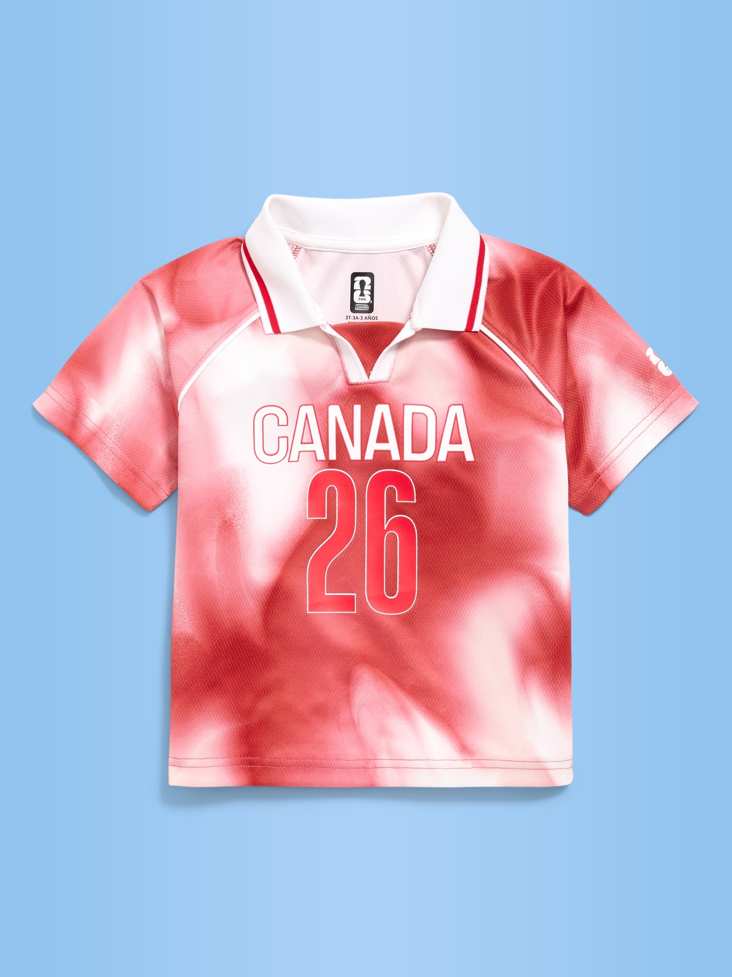 FIFA World Cup 26™ Canada Unisex Lifestyle Collared Jersey T-Shirt for Toddler