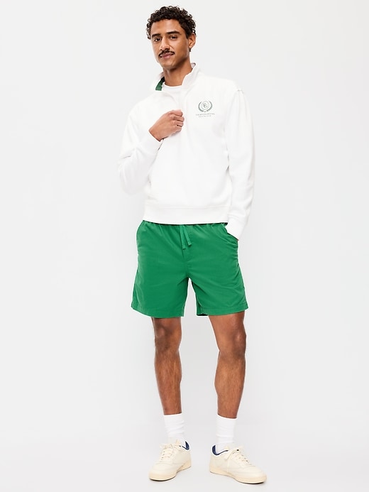 Image number 1 showing, Twill Jogger Shorts -- 7-inch inseam