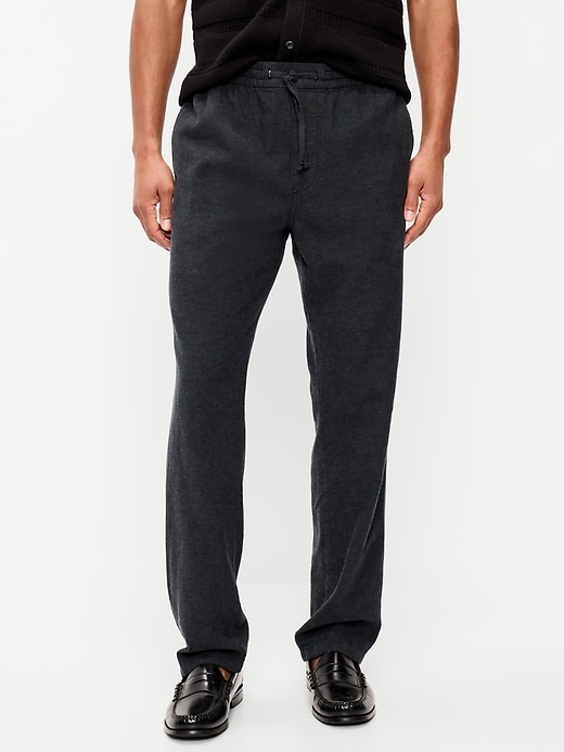 Image number 2 showing, 90's Straight-Fit Linen-Blend Pants