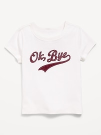 Image number 1 showing, Fitted Short-Sleeve T-Shirt for Girls