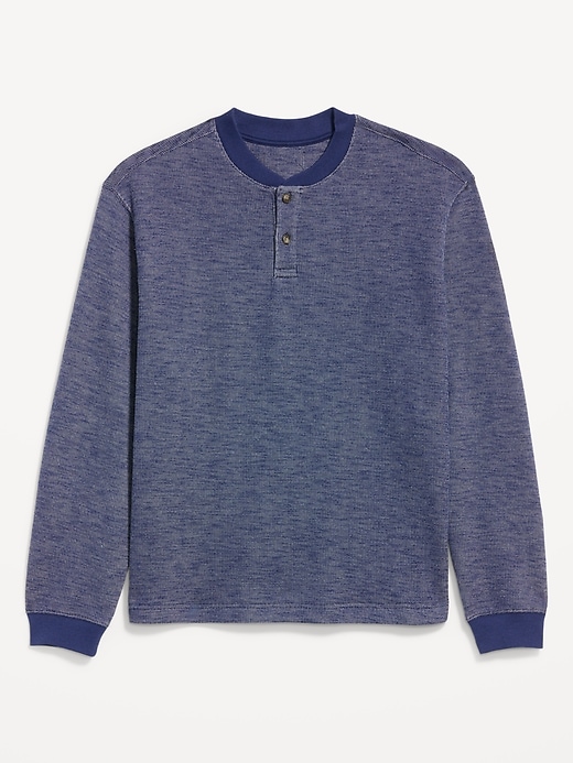 Image number 4 showing, Fleece Henley T-Shirt