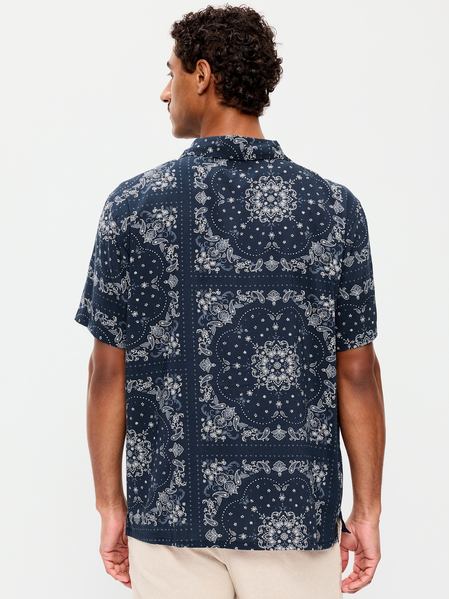 Short-Sleeve Camp Shirt