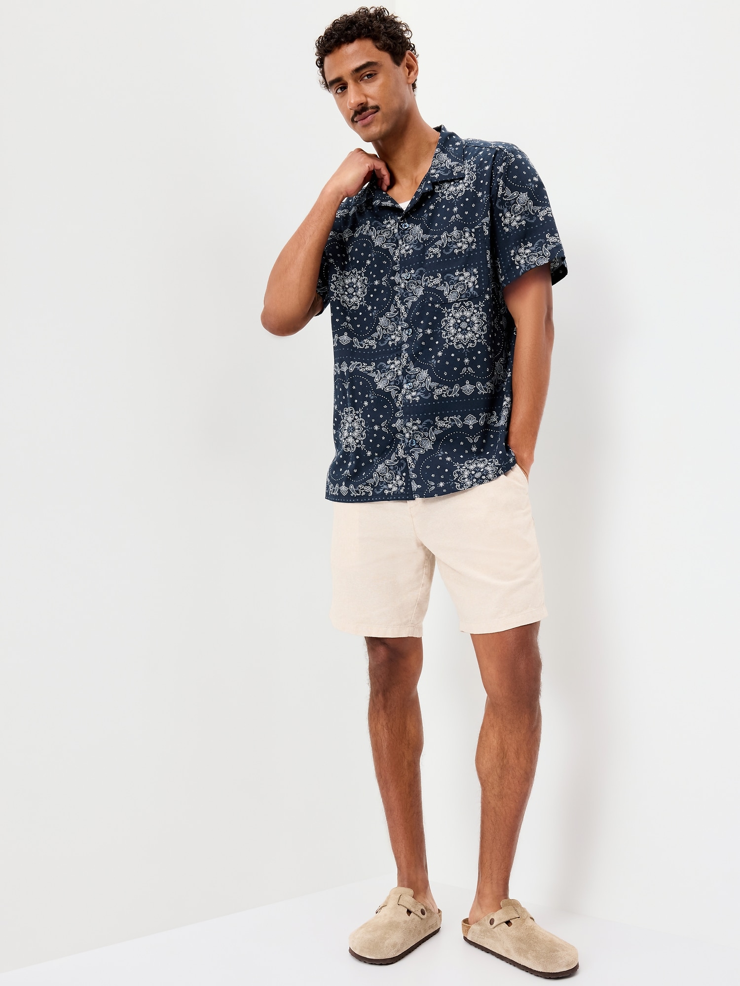 Short-Sleeve Camp Shirt