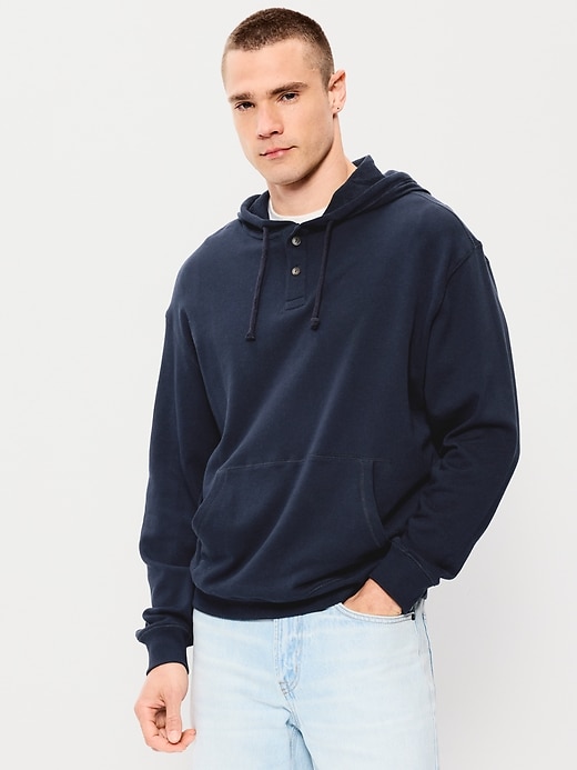 Image number 1 showing, French Terry Pullover Hoodie