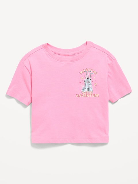 Disney© Princess Oversized Boxy Graphic T-Shirt for Toddler Girls