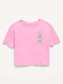 Image number 1 showing, Disney© Princess Oversized Boxy Graphic T-Shirt for Toddler Girls
