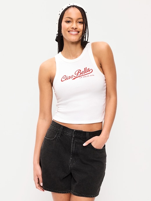 Snug Crop Tank Top | Old Navy