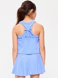 Image number 2 showing, 2-In-1 Ribbed Tank Top for Girls