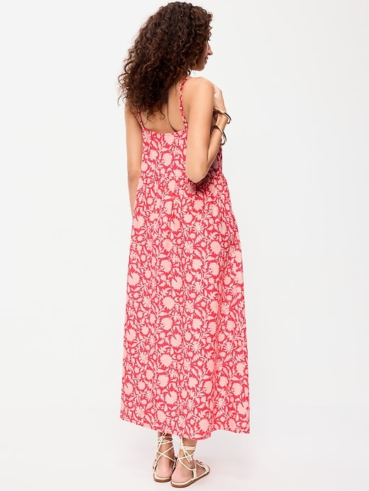 Image number 2 showing, Sleeveless Boho Maxi Dress