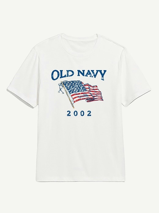 Image number 1 showing, Heritage 2002 Flag Graphic T-Shirt