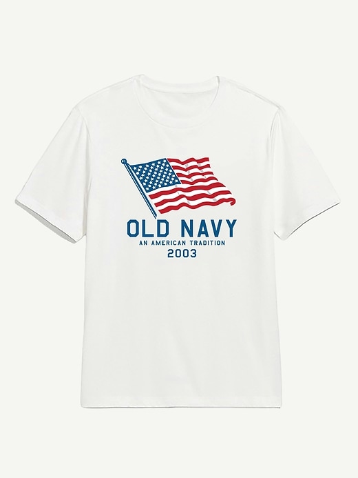 Image number 1 showing, Heritage 2003 Flag Graphic T-Shirt