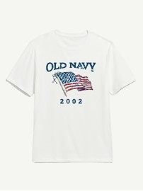 Image number 1 showing, Heritage 2002 Flag Graphic T-Shirt