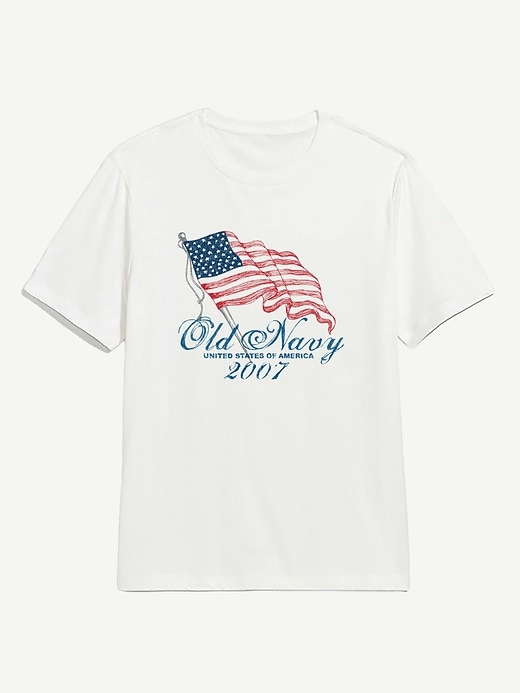 Image number 1 showing, Heritage 2007 Flag Graphic T-Shirt