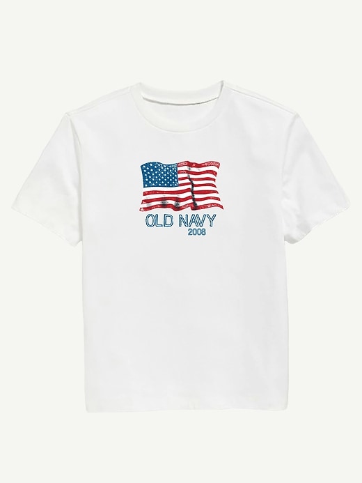 Image number 1 showing, Heritage 2008 Flag Graphic T-Shirt For Kids