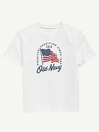 Image number 1 showing, Heritage 2018 Flag Graphic T-Shirt For Kids