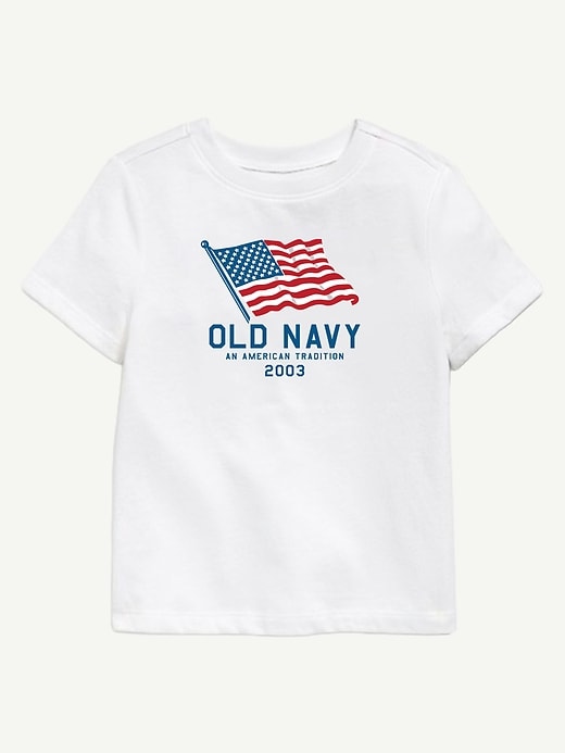 Image number 1 showing, Heritage 2003 Flag Graphic T-Shirt For Toddler