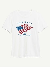 Image number 1 showing, Heritage 2000 Flag Graphic T-Shirt For Women