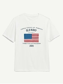 Image number 1 showing, Heritage 2005 Flag Graphic T-Shirt