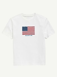 Image number 1 showing, Heritage 1995 Flag Graphic T-Shirt For Kids