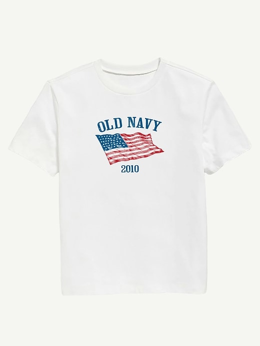 Image number 1 showing, Heritage 2010 Flag Graphic T-Shirt For Kids