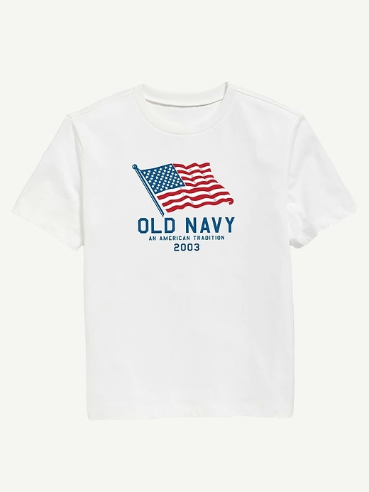 Image number 1 showing, Heritage 2003 Flag Graphic T-Shirt For Kids