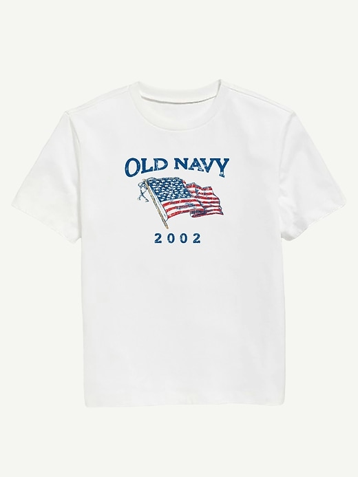 Image number 1 showing, Heritage 2002 Flag Graphic T-Shirt For Kids