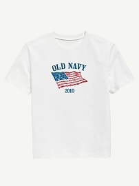 Image number 1 showing, Heritage 2010 Flag Graphic T-Shirt For Kids