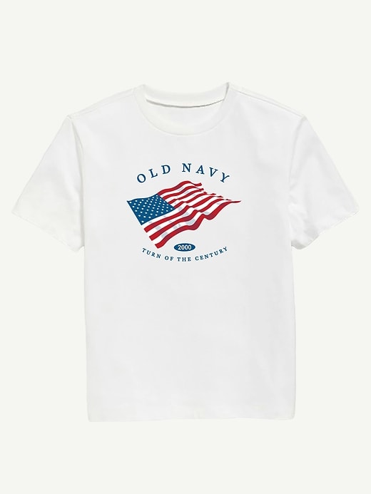 Image number 1 showing, Heritage 2000 Flag Graphic T-Shirt For Kids