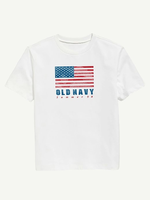 Image number 1 showing, Heritage 1998 Flag Graphic T-Shirt For Kids