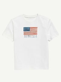 Image number 1 showing, Heritage 1996 Flag Graphic T-Shirt For Kids