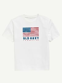 Image number 1 showing, Heritage 1998 Flag Graphic T-Shirt For Kids
