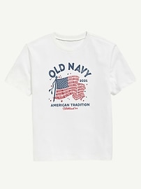 Image number 1 showing, Heritage 2021 Flag Graphic T-Shirt For Kids