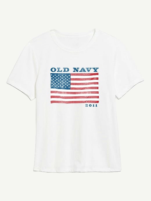Image number 1 showing, Heritage 2011 Flag Graphic T-Shirt For Women