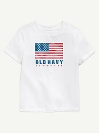 Image number 1 showing, Heritage 1998 Flag Graphic T-Shirt For Toddler