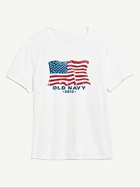Image number 1 showing, Heritage 2012 Flag Graphic T-Shirt For Women