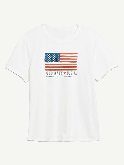 Image number 1 showing, Heritage 1996 Flag Graphic T-Shirt For Women
