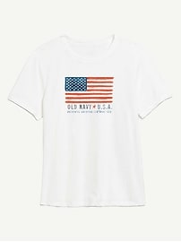 Image number 1 showing, Heritage 1996 Flag Graphic T-Shirt For Women