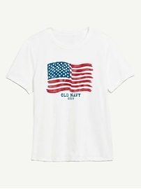 Image number 1 showing, Heritage 2009 Flag Graphic T-Shirt For Women