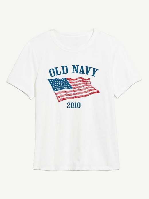 Image number 1 showing, Heritage 2010 Flag Graphic T-Shirt For Women