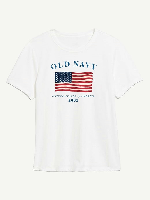 Image number 1 showing, Heritage 2001 Flag Graphic T-Shirt For Women