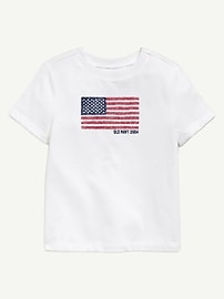 Image number 1 showing, Heritage 2004 Flag Graphic T-Shirt For Toddler
