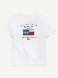 Image number 1 showing, Heritage 2005 Flag Graphic T-Shirt For Toddler