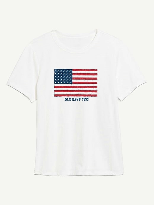Image number 1 showing, Heritage 1995 Flag Graphic T-Shirt For Women