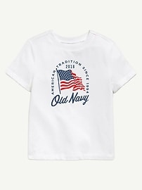 Image number 1 showing, Heritage 2018 Flag Graphic T-Shirt For Toddler