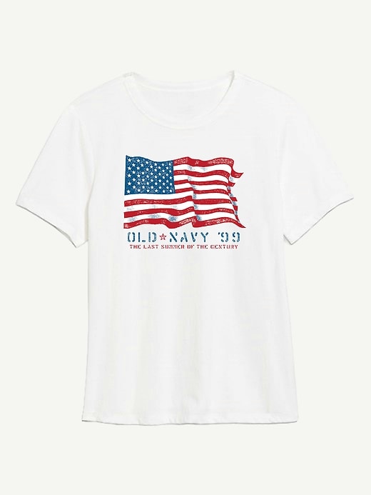 Image number 1 showing, Heritage 1999 Flag Graphic T-Shirt For Women