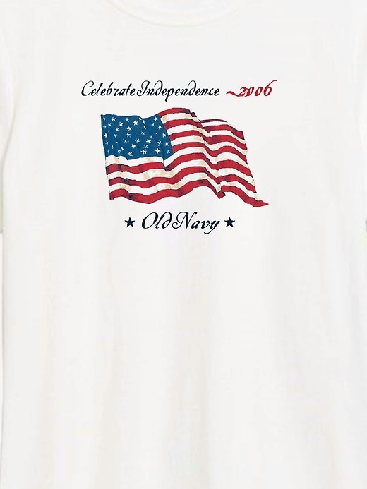Image number 2 showing, Heritage 2006 Flag Graphic T-Shirt For Women