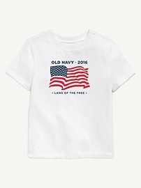 Image number 1 showing, Heritage 2016 Flag Graphic T-Shirt For Toddler