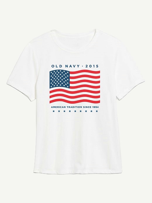 Image number 1 showing, Heritage 2015 Flag Graphic T-Shirt For Women