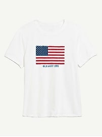 Image number 1 showing, Heritage 1995 Flag Graphic T-Shirt For Women